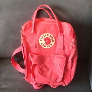 Fjallraven Kanken Mini Backpack Peachy Orange